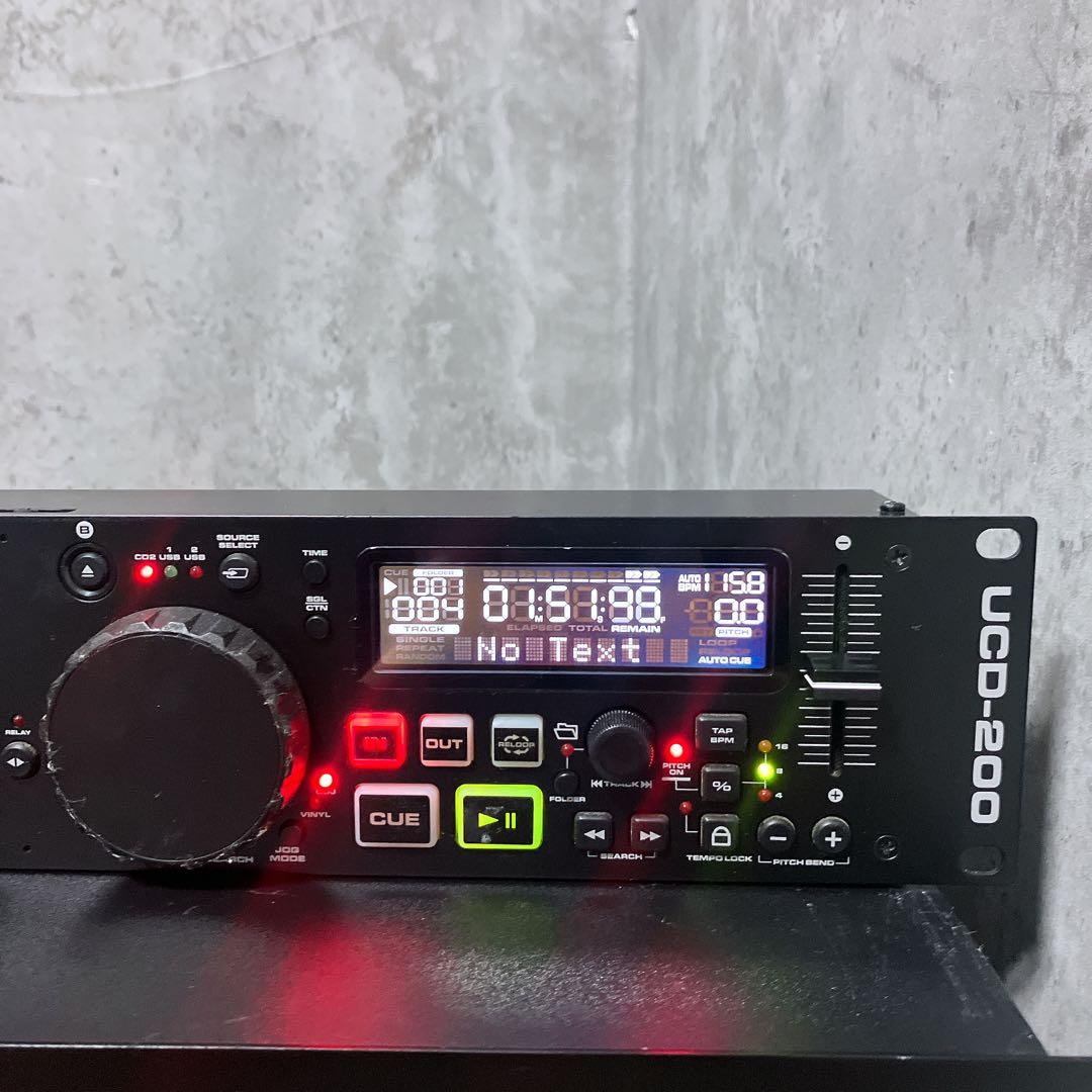 【希少】アメリカンオーディオ デュアルCDプレーヤー UCD-200 CDJ
