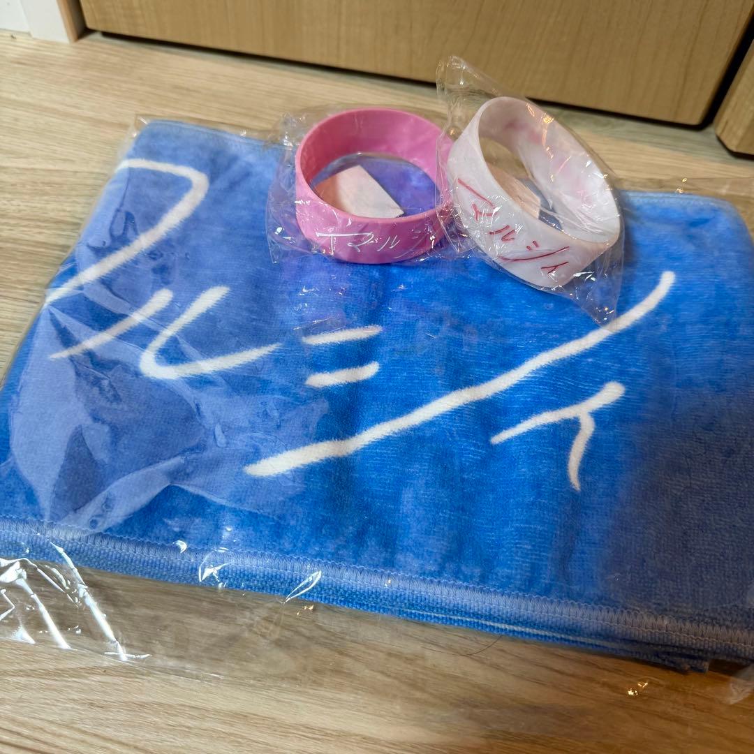 マルシィ ライブ グッズ タオル ラババン 初期