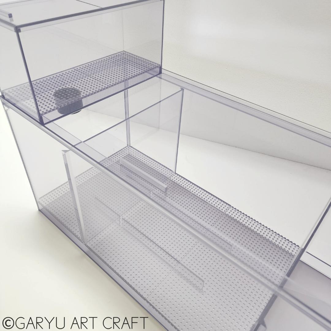 □国産3層式濾過槽□750×300×300h□オーバーフロー水槽用□