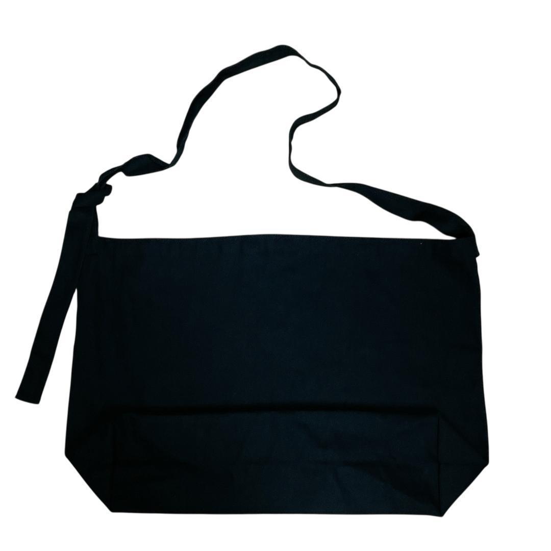 美品 ANN DEMEULEMEESTER ブラック ショルダーバッグ f285