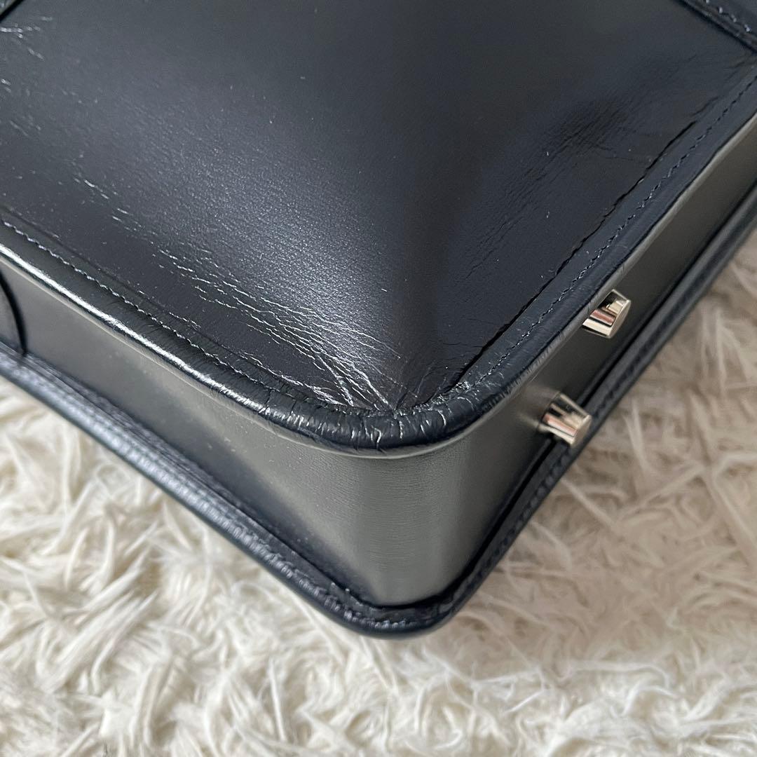 未使用✨ウォームクラフツマニュファクチャー　ブリーフケース　ホースハイド