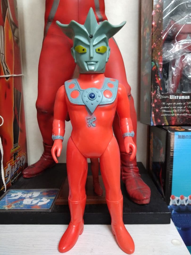 ブルマァク　当時物ソフビ　ウルトラマンレオ大サイズ