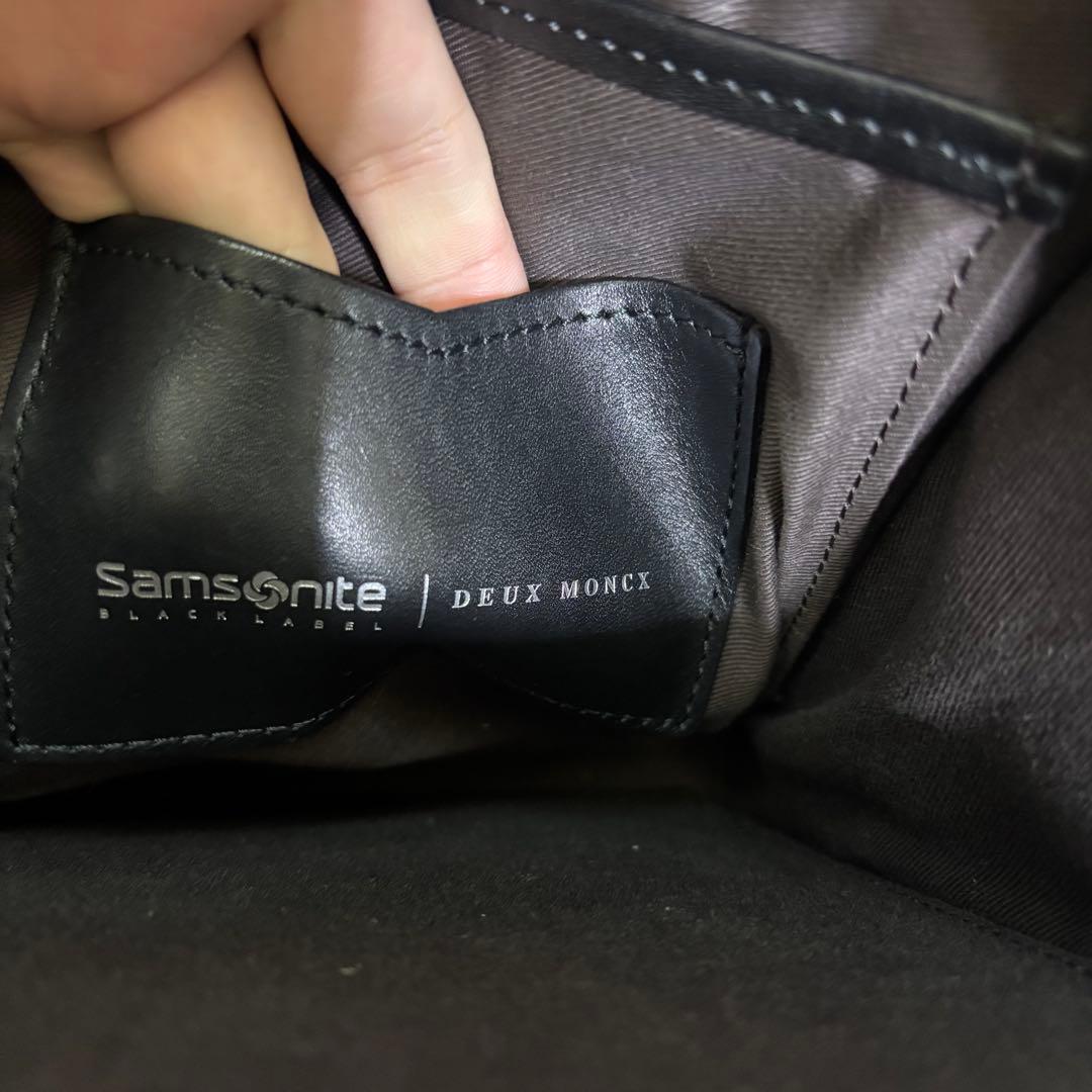サムソナイト　ビジネスバッグ　ブラックレーベル　デュモンクス　レザー　2way