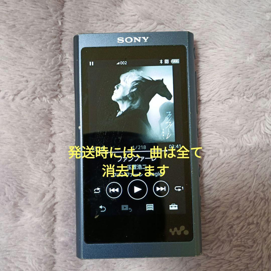 【難あり】SONY ウォークマン NW-A55　16GB ムーンリットブルー