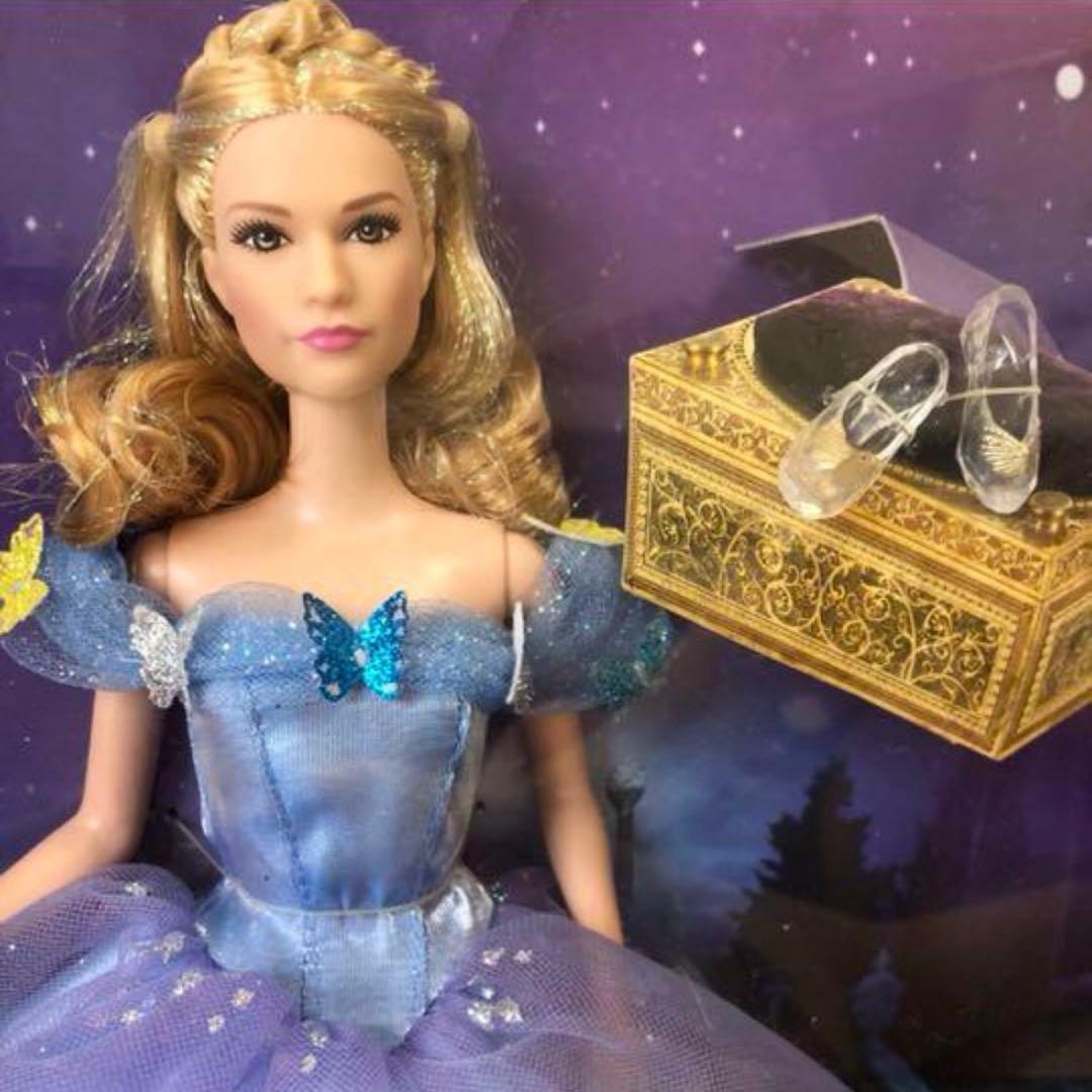 希少！マテル ディズニー実写 シンデレラ ロイヤルダンスパーティードール 未開封