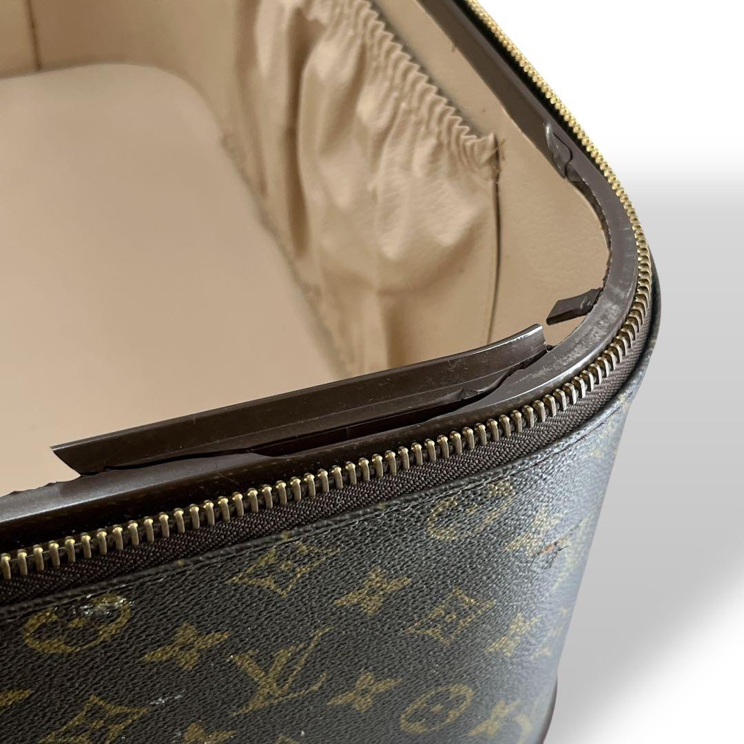 ルイヴィトン　ストラトス80 トランクケース　モノグラム　大型　ブラウン　PVC