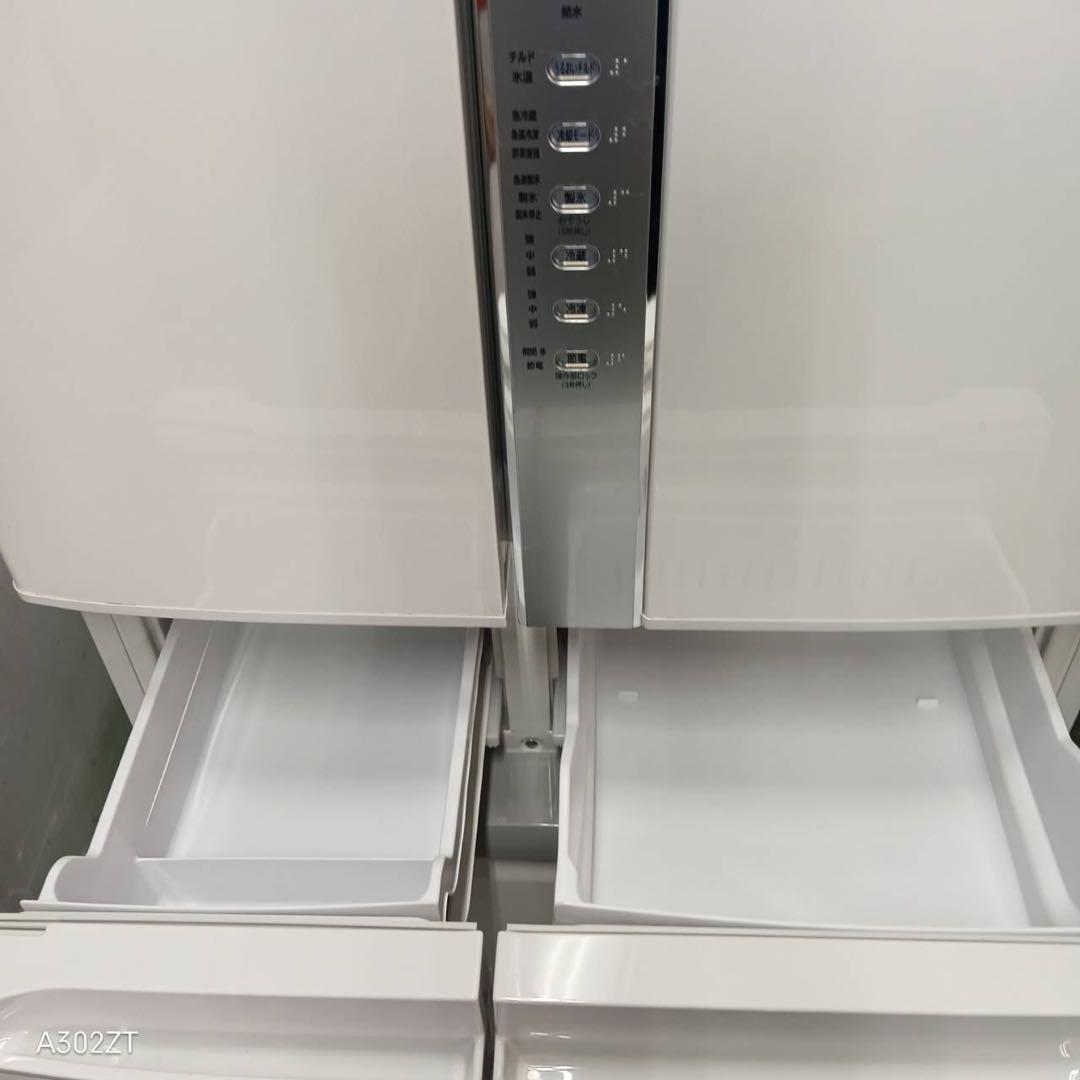 452 大型冷蔵庫　6ドア　観音開き　6ドア　400L〜500L 自動製氷機