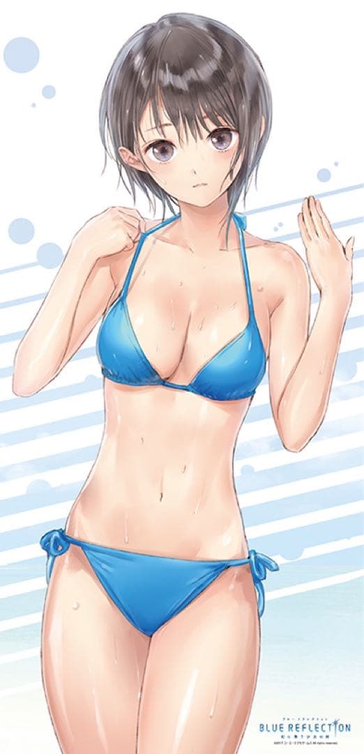 ブルーリフレクション 白井日菜子 どでか布ポスター