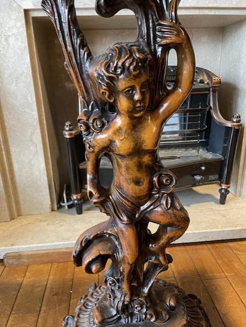 ロココ調アンティークテーブル