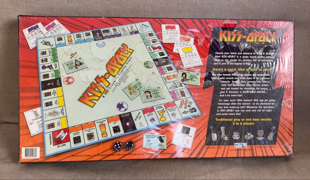 KISS-OPOLY キッス オポリー ボードゲーム KISS 希少 モノポリー