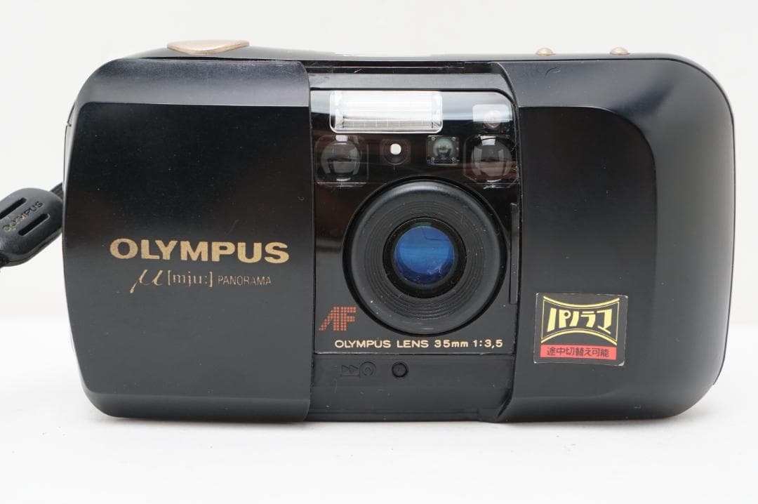 Olympus μ mju PANORAMA ブラック 35mm F3.5