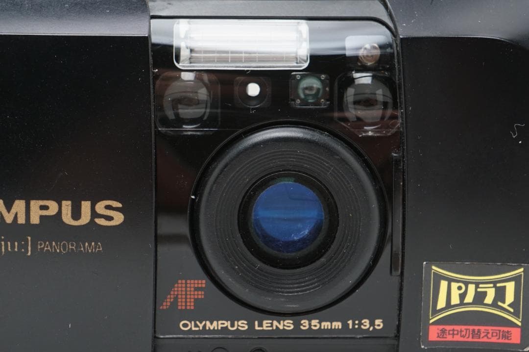 Olympus μ mju PANORAMA ブラック 35mm F3.5