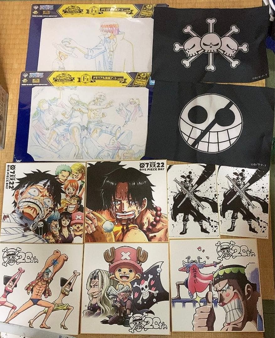 【写真撮り直し・料金計算中です】ONE PIECEグッズ【まとめ売り】