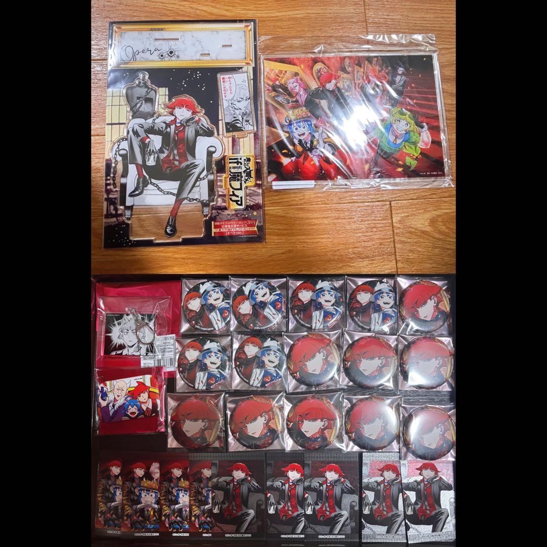 魔入りました！入間くん if魔フィア 秋田書店コミケ オペラ 缶バッジ アクスタ