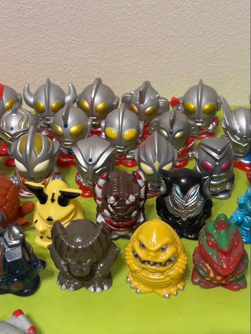 ウルトラマン　ソフビ　希少　レトロ　指人形