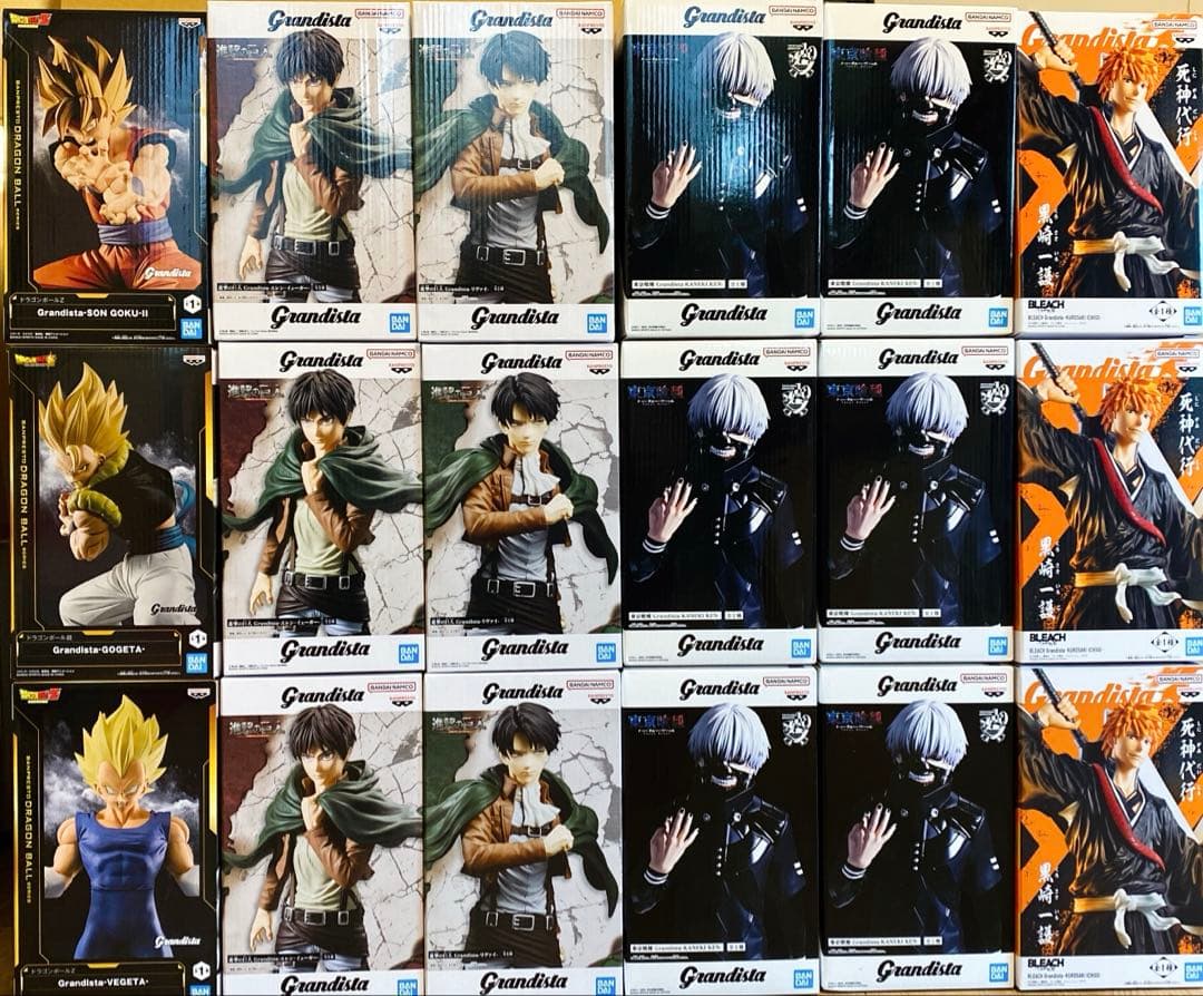 Grandista 18体セット　まとめ売り　進撃の巨人　東京喰種 等　③