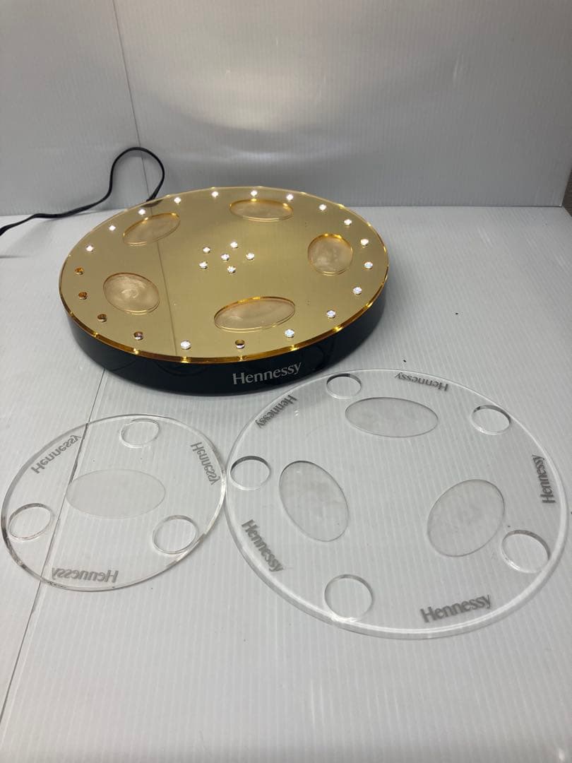 【レア品】ヘネシー　ミニボトルタワーディスプレイ　非売品※稼動品