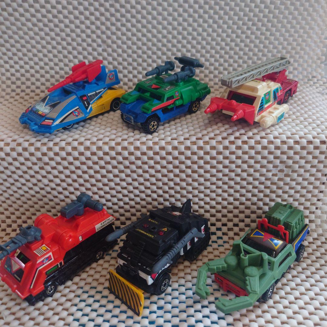 当時物　トミカ　アースコマンダー　コマンドビーグル　6台セット