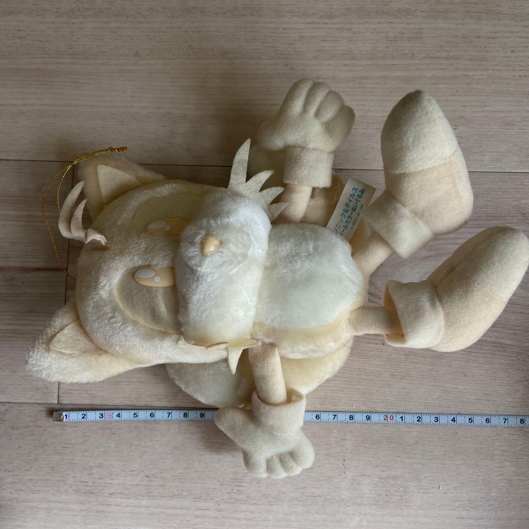 セガ　テイルス ペールカラーぬいぐるみ 1998 平成レトロ　非売品　当時物希少