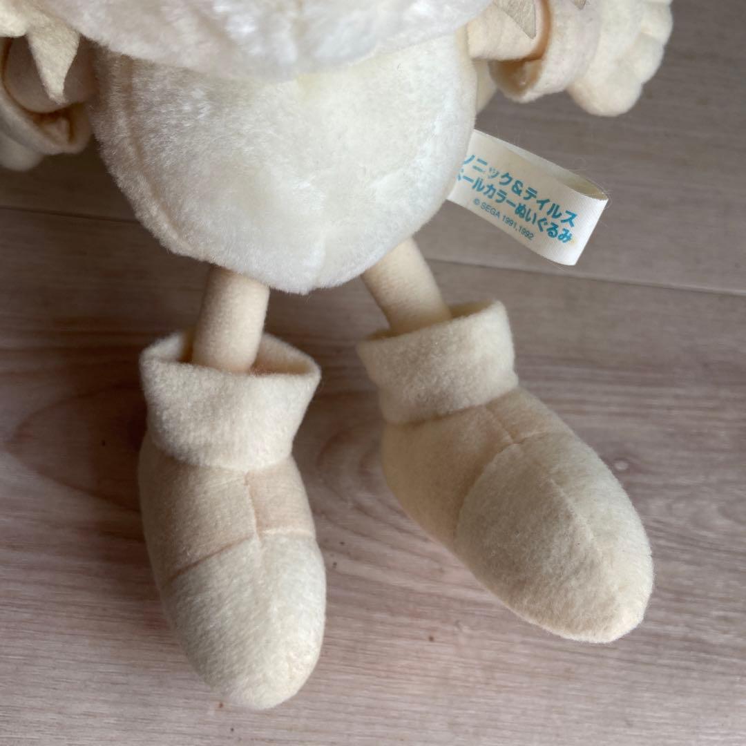 セガ　テイルス ペールカラーぬいぐるみ 1998 平成レトロ　非売品　当時物希少