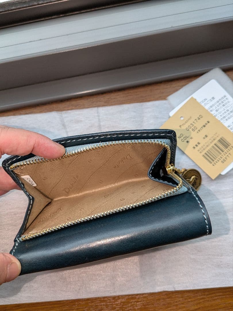 18700→11000新品☆ダコタ ラフィナート L字ファスナー三つ折り財布