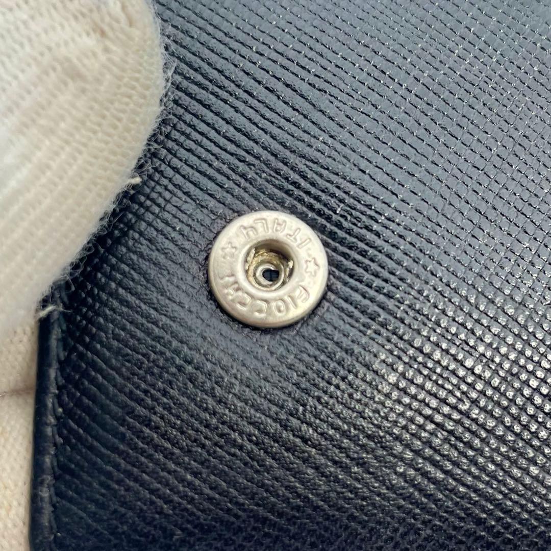 PRADA プラダ　キーケース　レザー　ブラック　管理番号【b107】