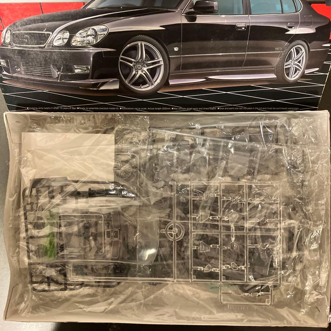 アオシマ GTウイングシリーズ JZS161 アリスト VERTEX