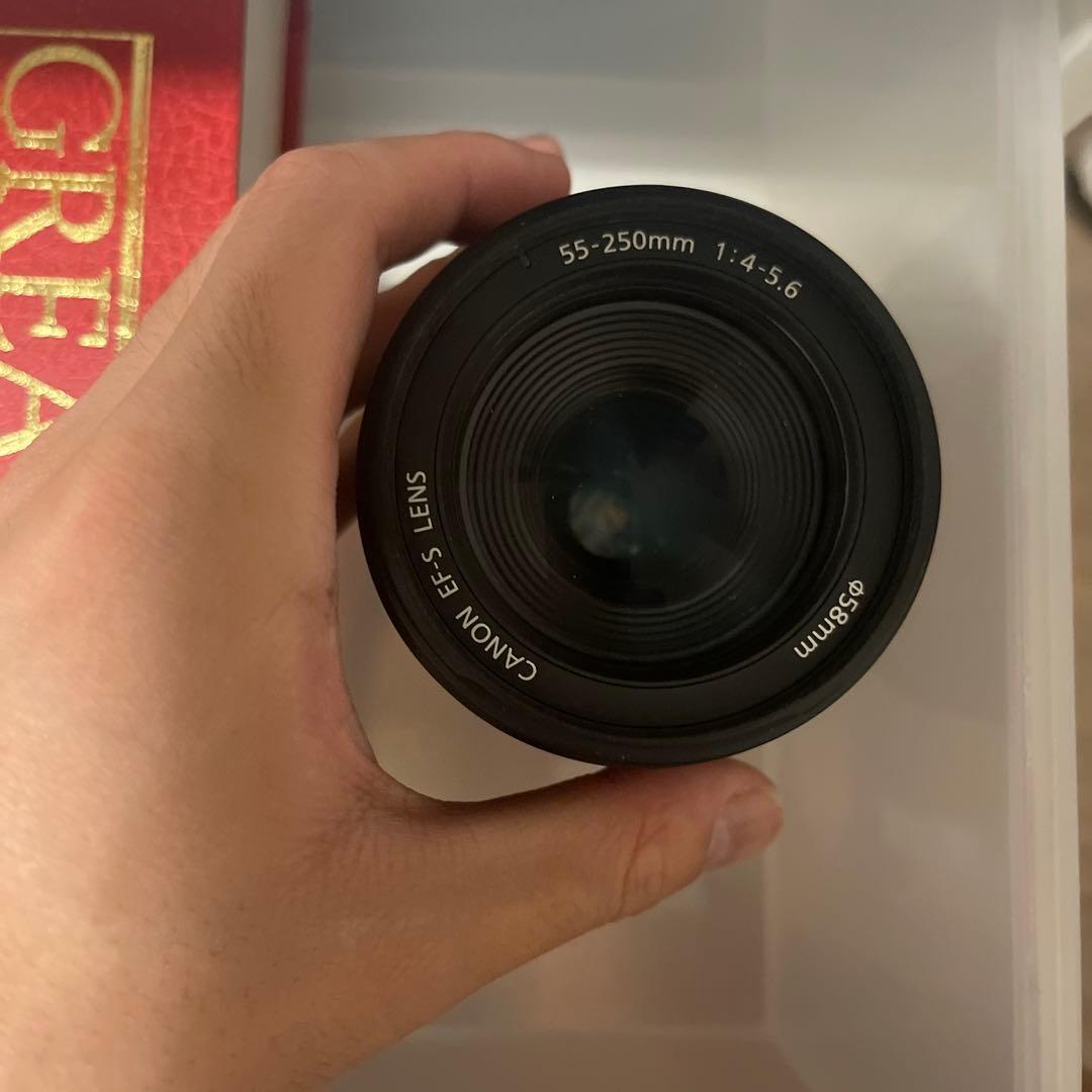 CANON EFS55-250mm ZOOM レンズ