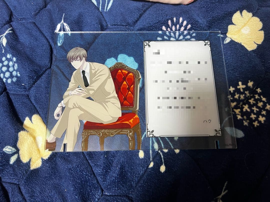 恋とプロデューサー⭐︎恋与制作人⭐︎ハク⭐︎白起⭐︎アクリルスタンド