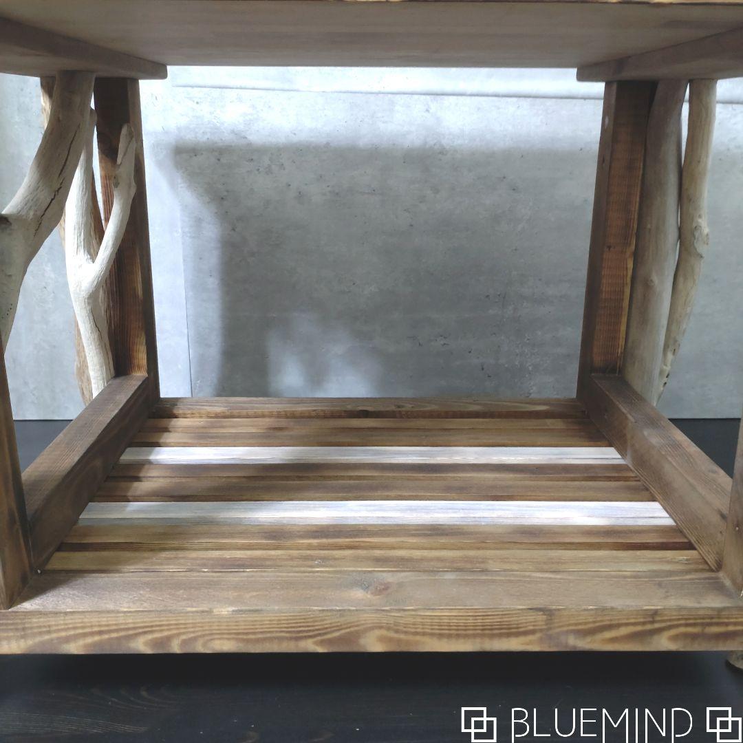 No.1081 【リメイク】ナチュラルな雰囲気の流木テーブル 流木インテリア