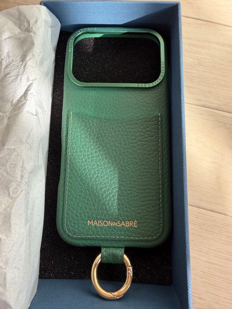 【iPhone17pro】ケースMAISONdeSABRE(メゾンドサブレ)