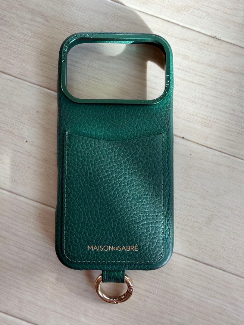 【iPhone17pro】ケースMAISONdeSABRE(メゾンドサブレ)