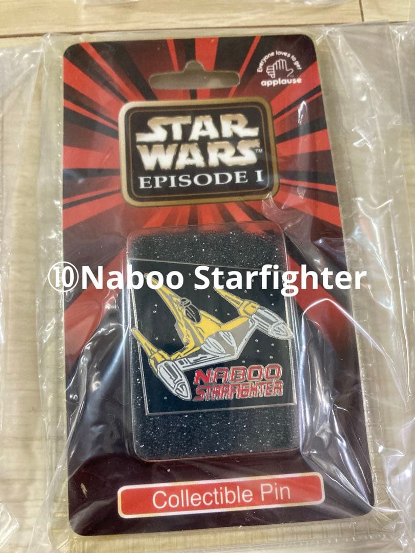 アプローズ⭐︎ピンズ⭐︎スターウォーズ/ファントム・メナス（1999)⭐︎コンプリート