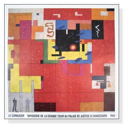 額装済/Wandteppich/ル コルビジェ/インテリア/ポスター/アート