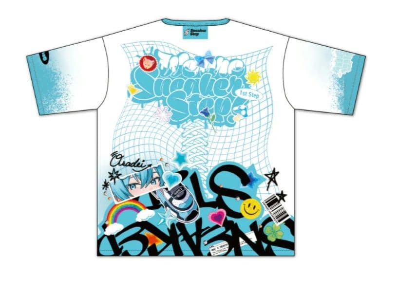 すにすて We are SneakerStep! フルグラ Tシャツ おさでい