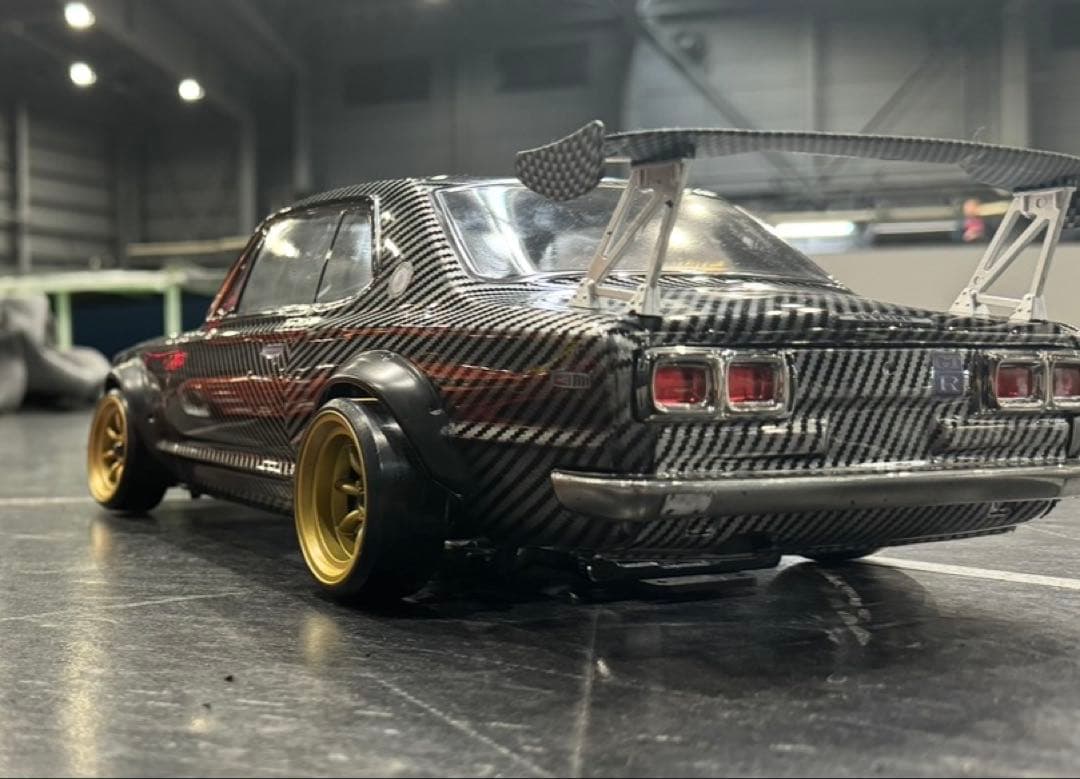 ハコスカ　1/10 ボディ フルカーボン仕様