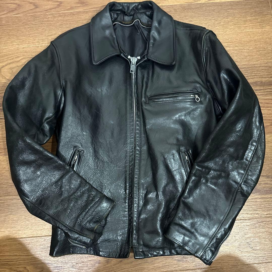 Schott シングルライダース 80s