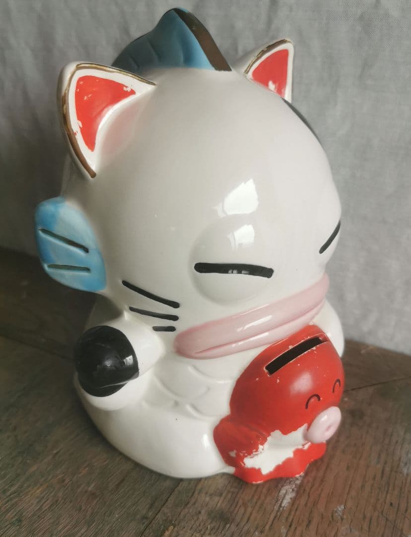 希少レア☆ハンギョドン　貯金箱　陶器