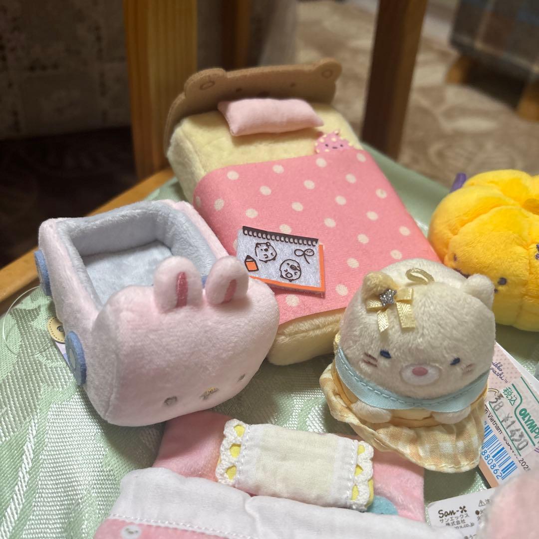 すみっコぐらし シーンぬいぐるみ すみっコのお部屋　てのりぬいぐるみ