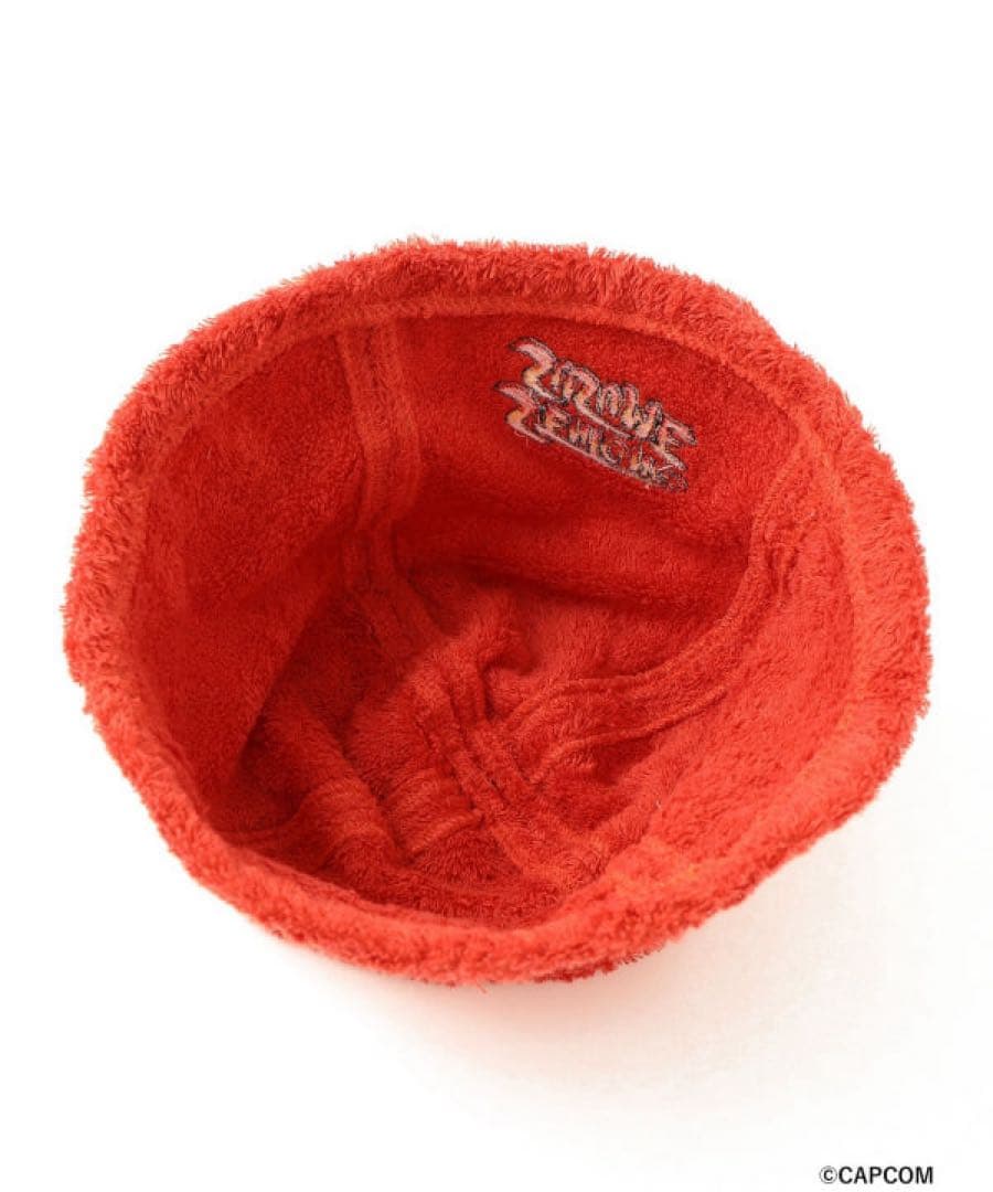 今治サウナハット ストリートファイターコラボ 橙 オレンジ BEAMS ビームス