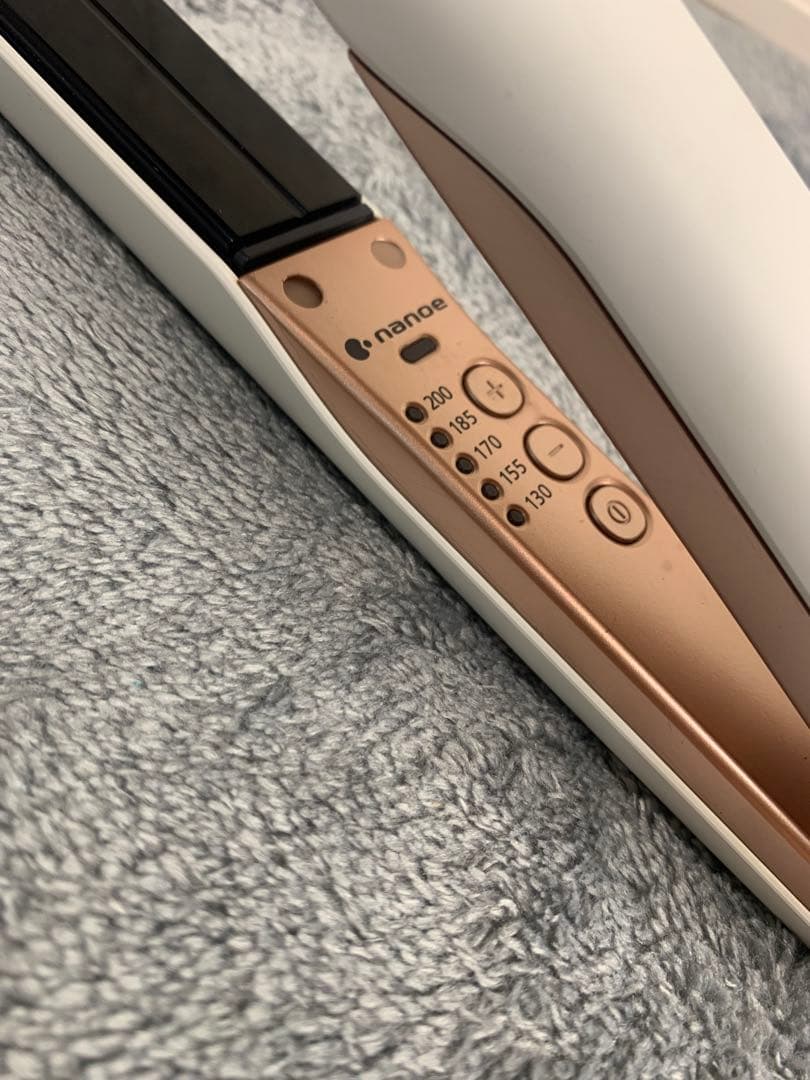 【美品】Panasonic ナノケア　ストレートヘアアイロン EH-HS0E