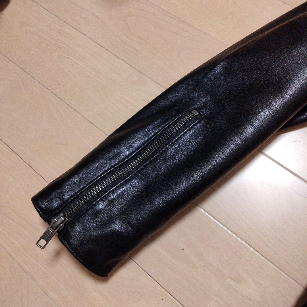 Yoshi☆【リューグーレザーズ】ラムレザーシングルライダースジャケット