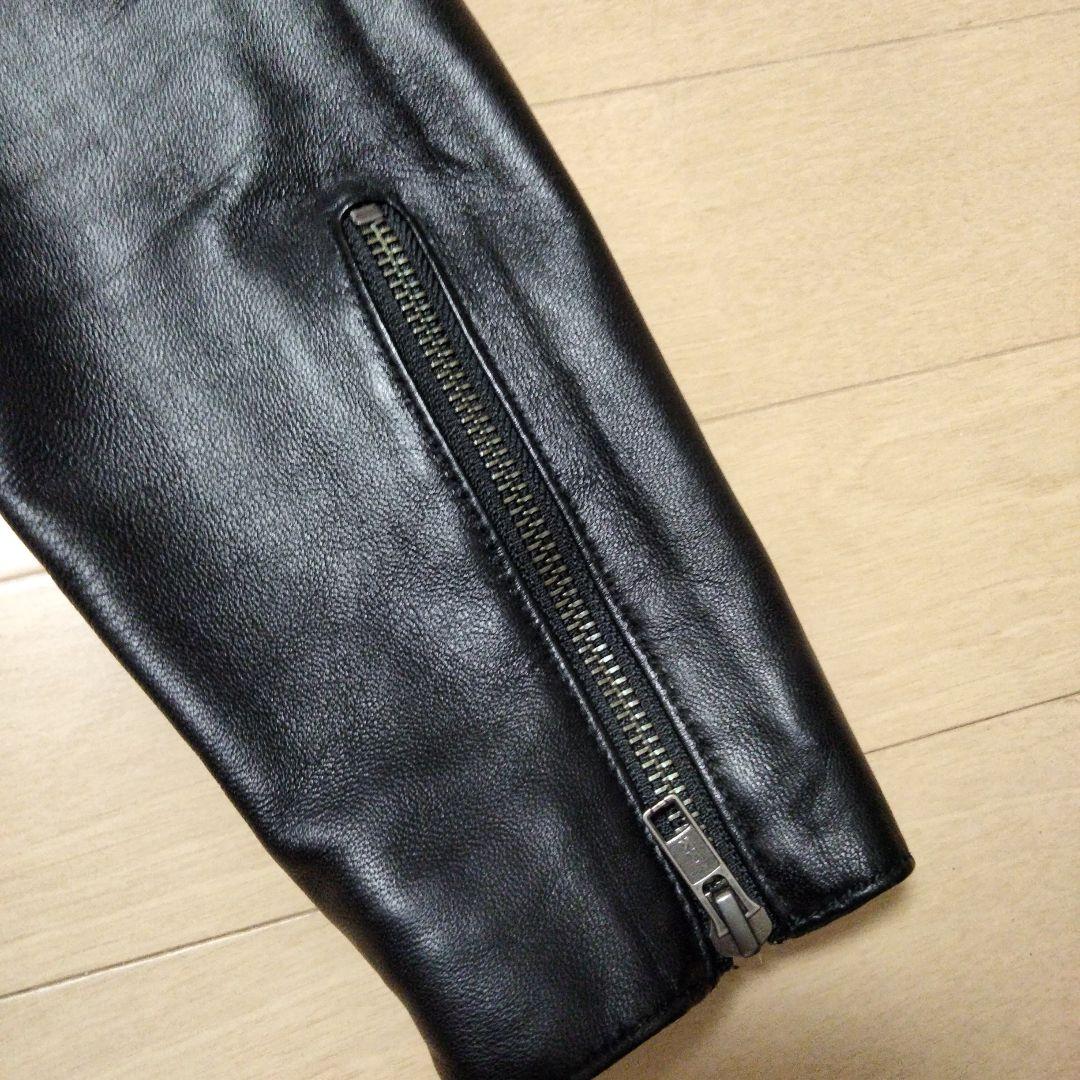 Yoshi☆【リューグーレザーズ】ラムレザーシングルライダースジャケット