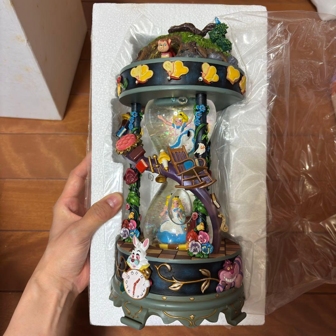 ★希少【新品未開封】不思議の国のアリス オルゴール付 スノーグローブ