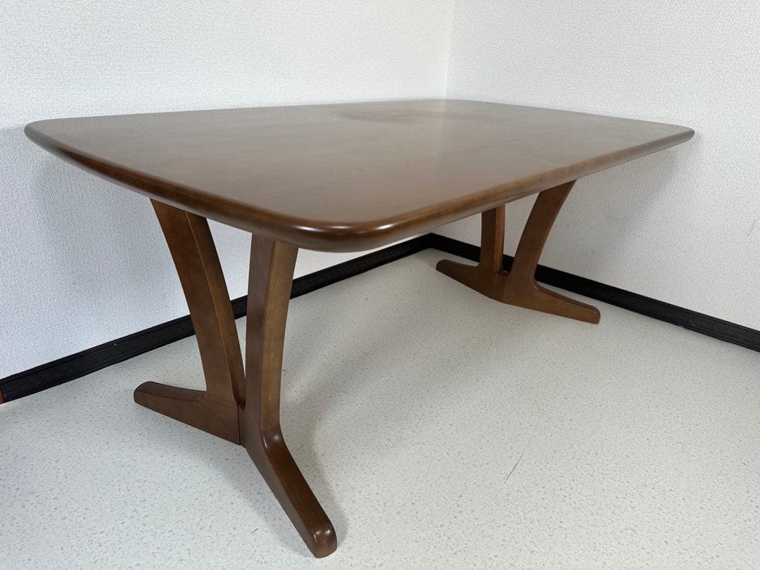 カリモク ダイニングテーブル 食卓テーブル 作業台 オーク材 ※i4※