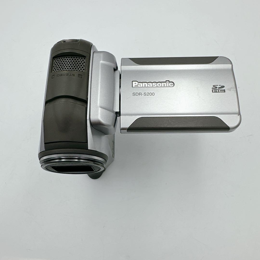 【美品】Panasonic SDR-S200-S ビデオカメラ 本体、付属品一式