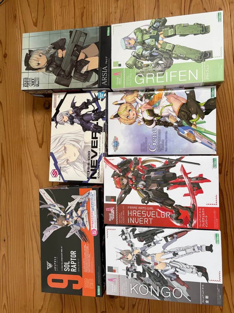 コトブキヤ美少女プラモデル セット フレームアームズガール他