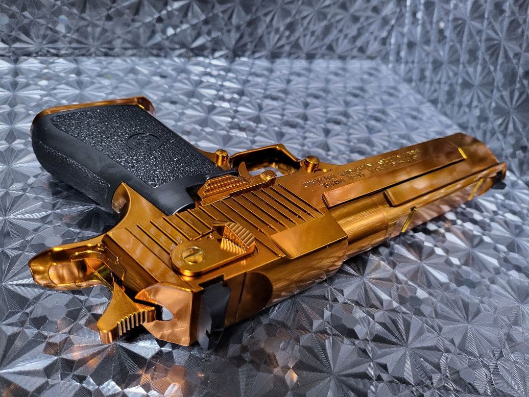 金！！ゴールド！！　デザートイーグル .50AE ガスガン　金　②　東京マルイ