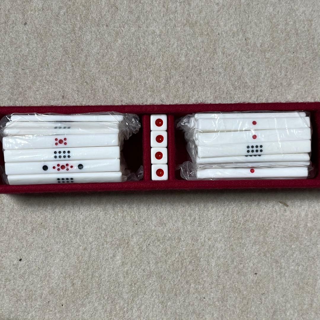 【激レア】 市川屋 ジャンボ竹牌 麻雀牌 背竹 関東書体 四君子