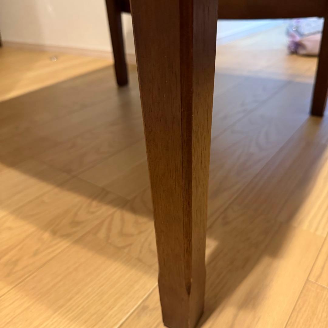 マルニ木工 地中海 ダイニングテーブル 片バタ式 No.1195 拡張式　作業台